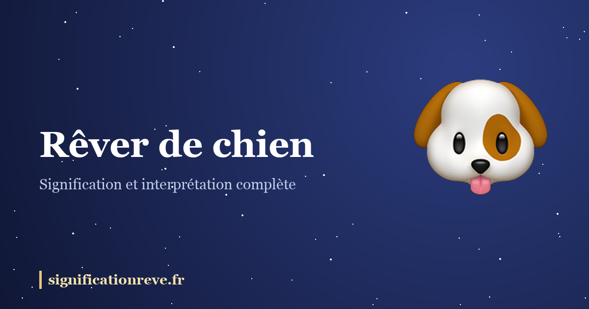 Rêver de chien : illustration